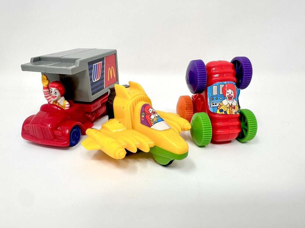1990’s Ronald McDonald Happy Meal Toys Collection Vintage 90s Bundle McDonald’s